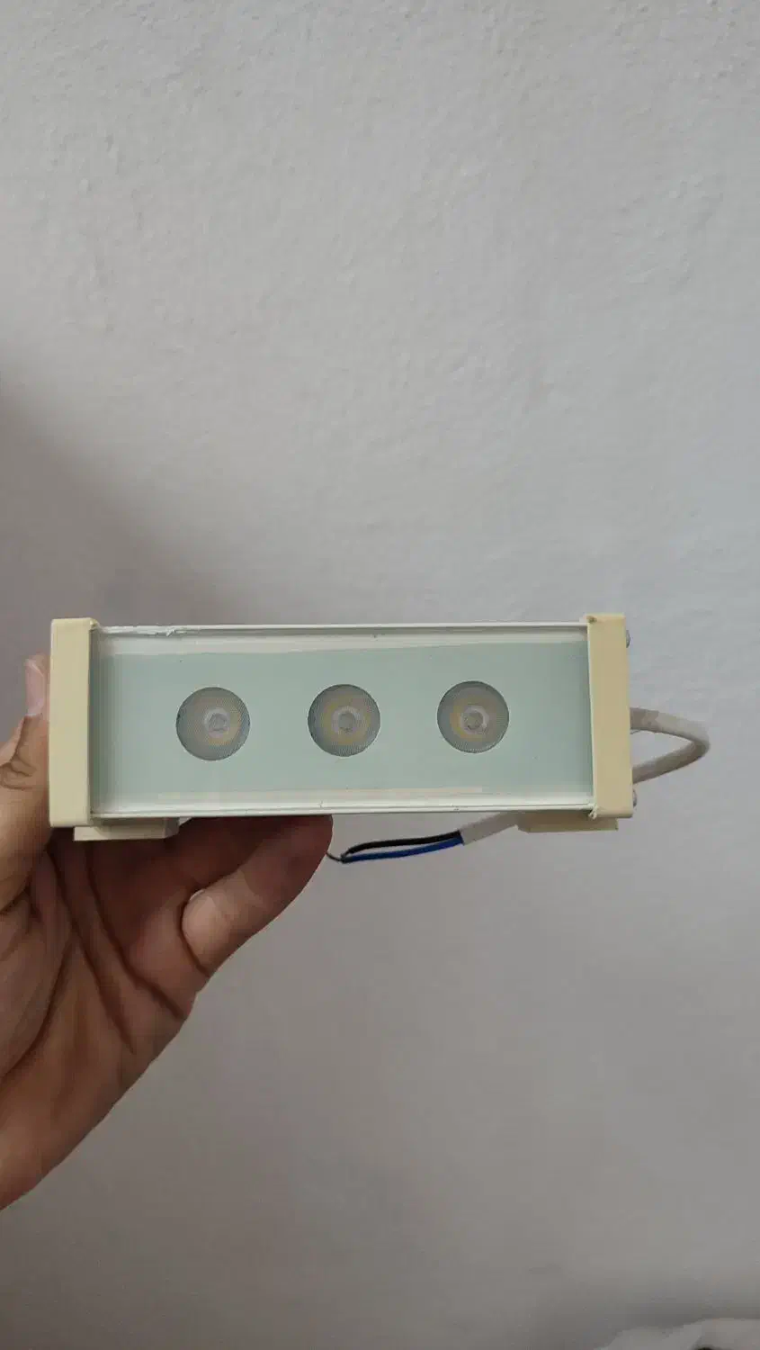 وال واشر سه اس ام دی سفید|لامپ و چراغ|رشت, یخسازی|دیوار