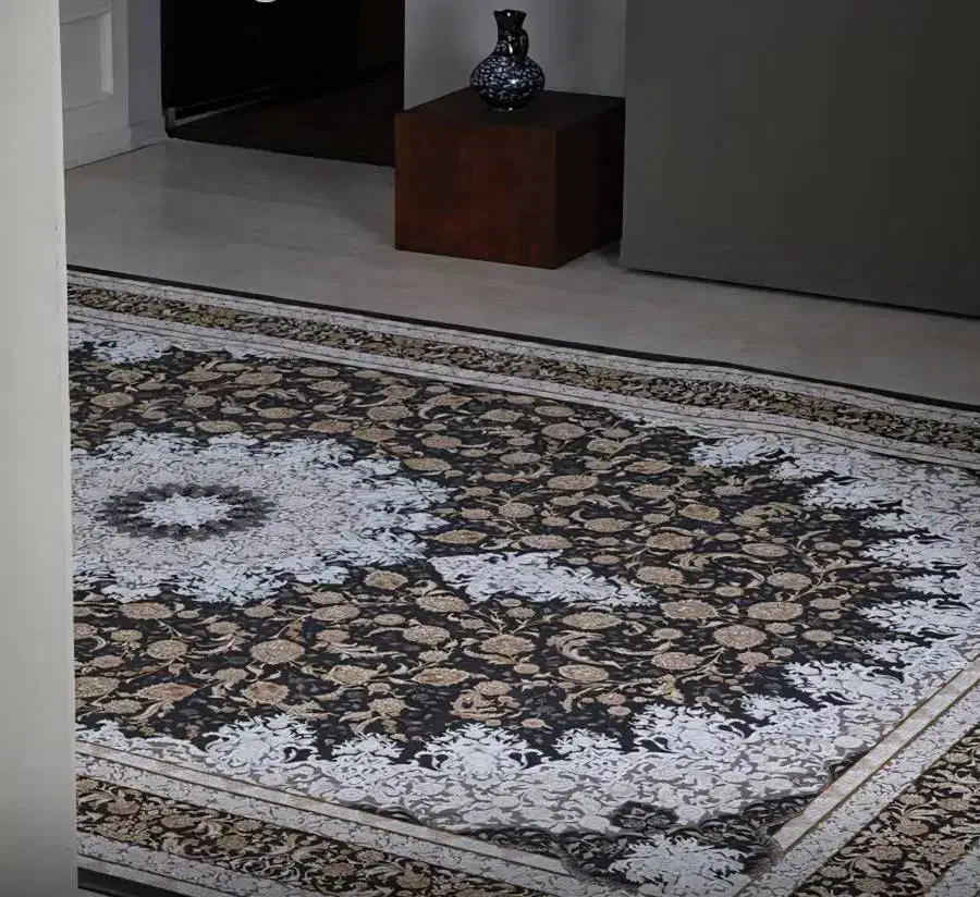 فرش ماشینی کاشان 24متری ۱۲۰۰شانه شاندیزگل برجسته|فرش|تهران, گرگان|دیوار