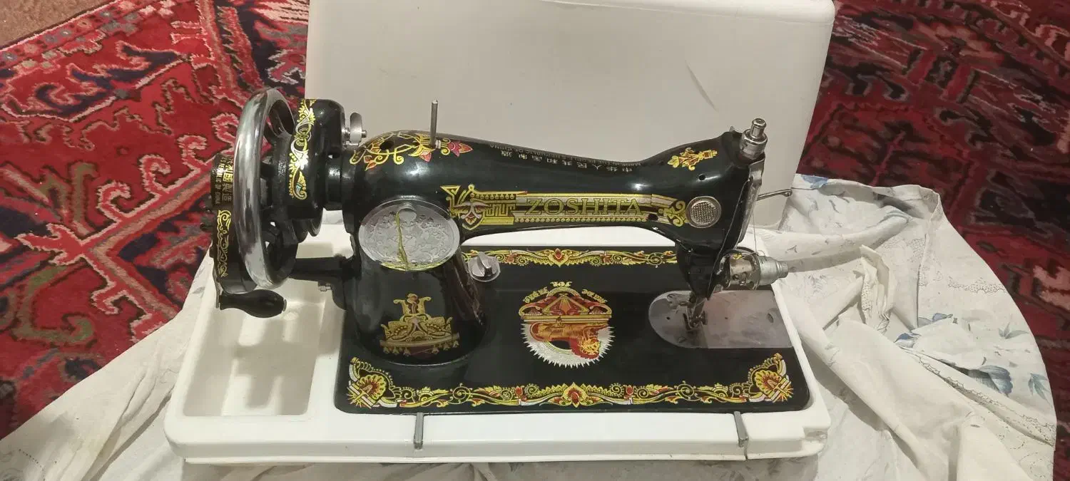 چرخ خیاطی شیرنشان قدیمی|چرخ خیاطی و ریسندگی|مراغه, |دیوار