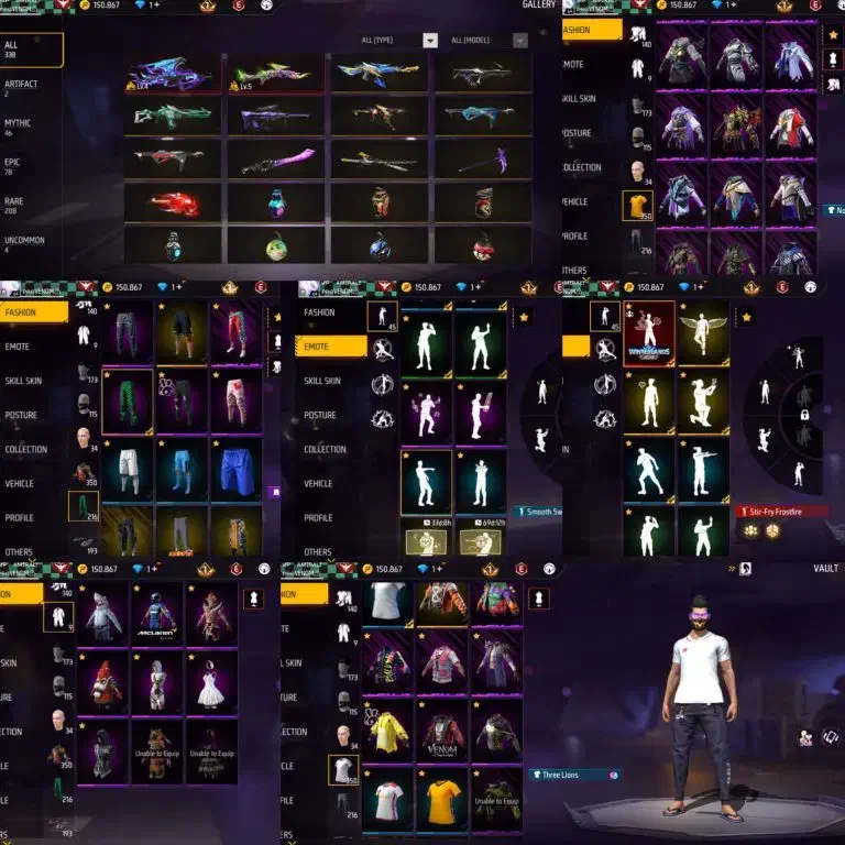 اکانت فری فایر|کنسول، بازی ویدئویی و آنلاین|میاندوآب, |دیوار