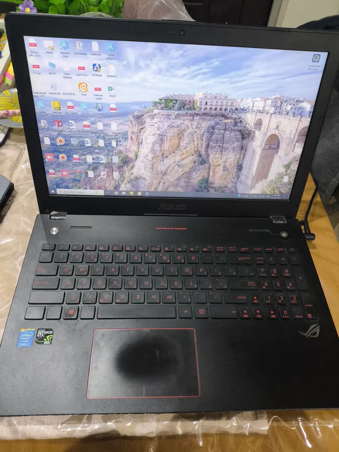 لپ تاپ گیمینگ asus سری G56|رایانه همراه|اصفهان, لاله|دیوار