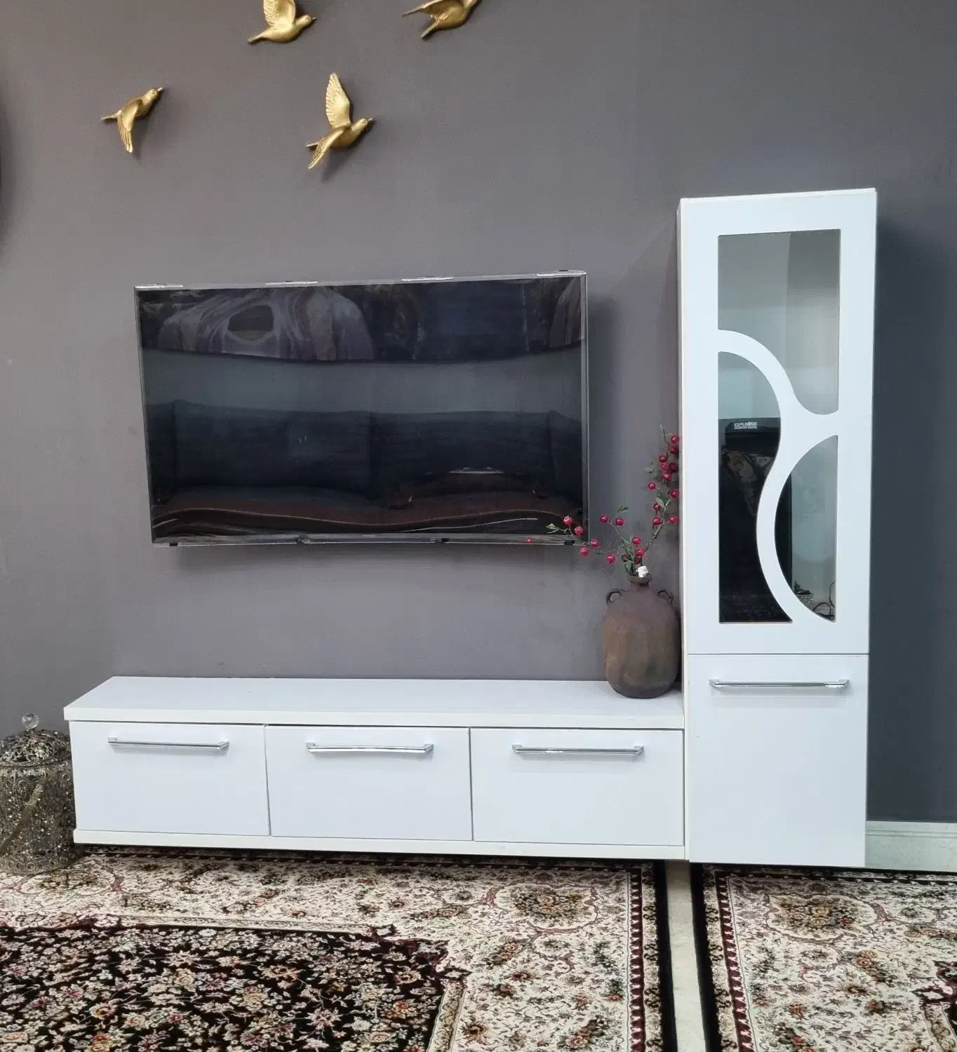 میز تلویزیون سفید|میز تلویزیون|محمودآباد, |دیوار