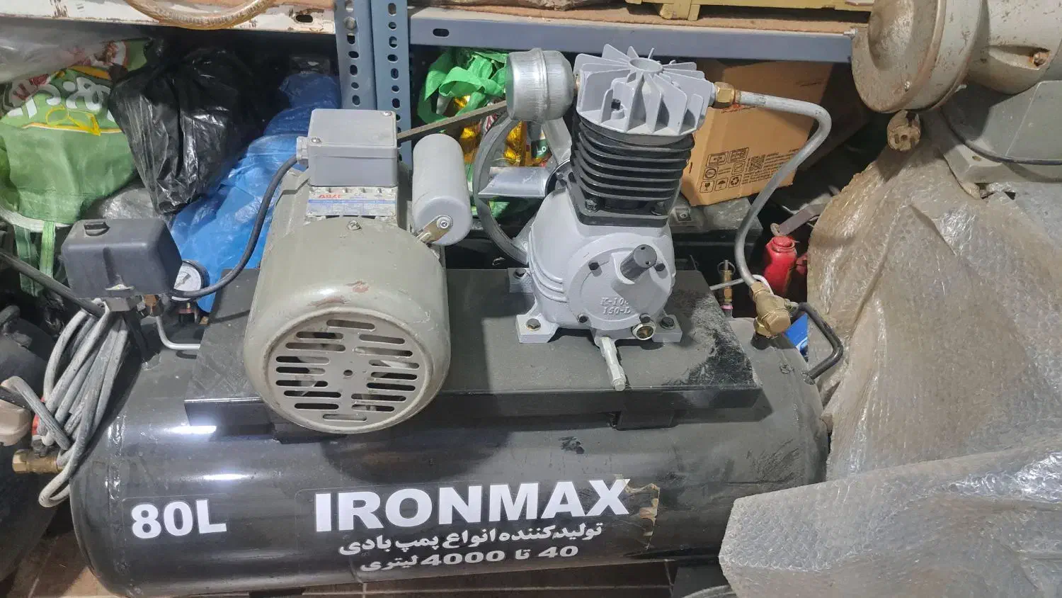 پمپ باد ۸۰ لیتری|ابزارآلات|اشنویه, |دیوار