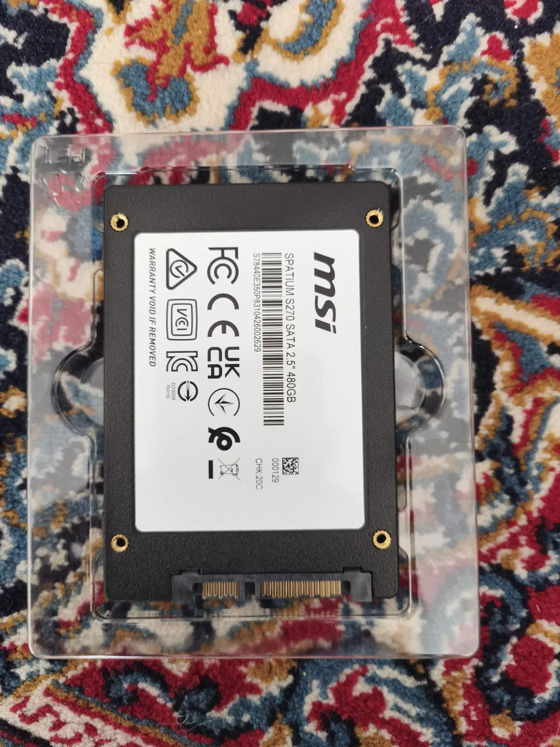 SSD MSI SPATIUM S270 480GB|قطعات و لوازم جانبی رایانه|کرمان, |دیوار