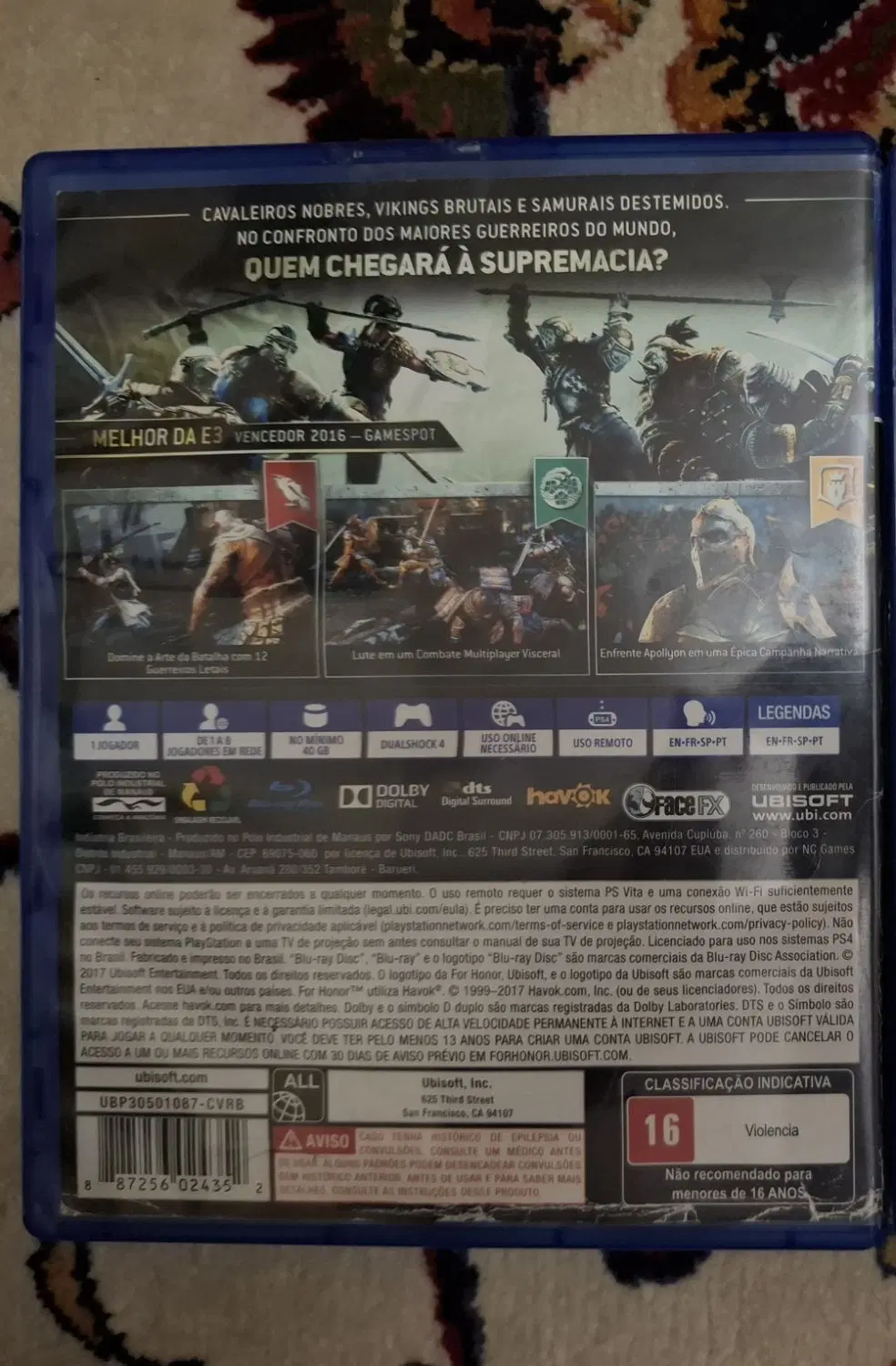 FOR HONOR بازی PS4|کنسول، بازی ویدئویی و آنلاین|تهران, شکیبا|دیوار