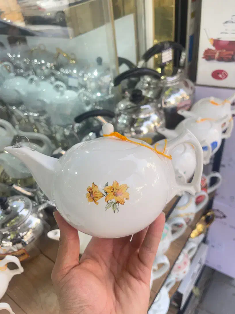 قوری چینی.قوری سماور.قوری گلدار قوری چای|قوری، کتری، قهوه‌ساز دستی|تهران, شوش (باغ آذری)|دیوار
