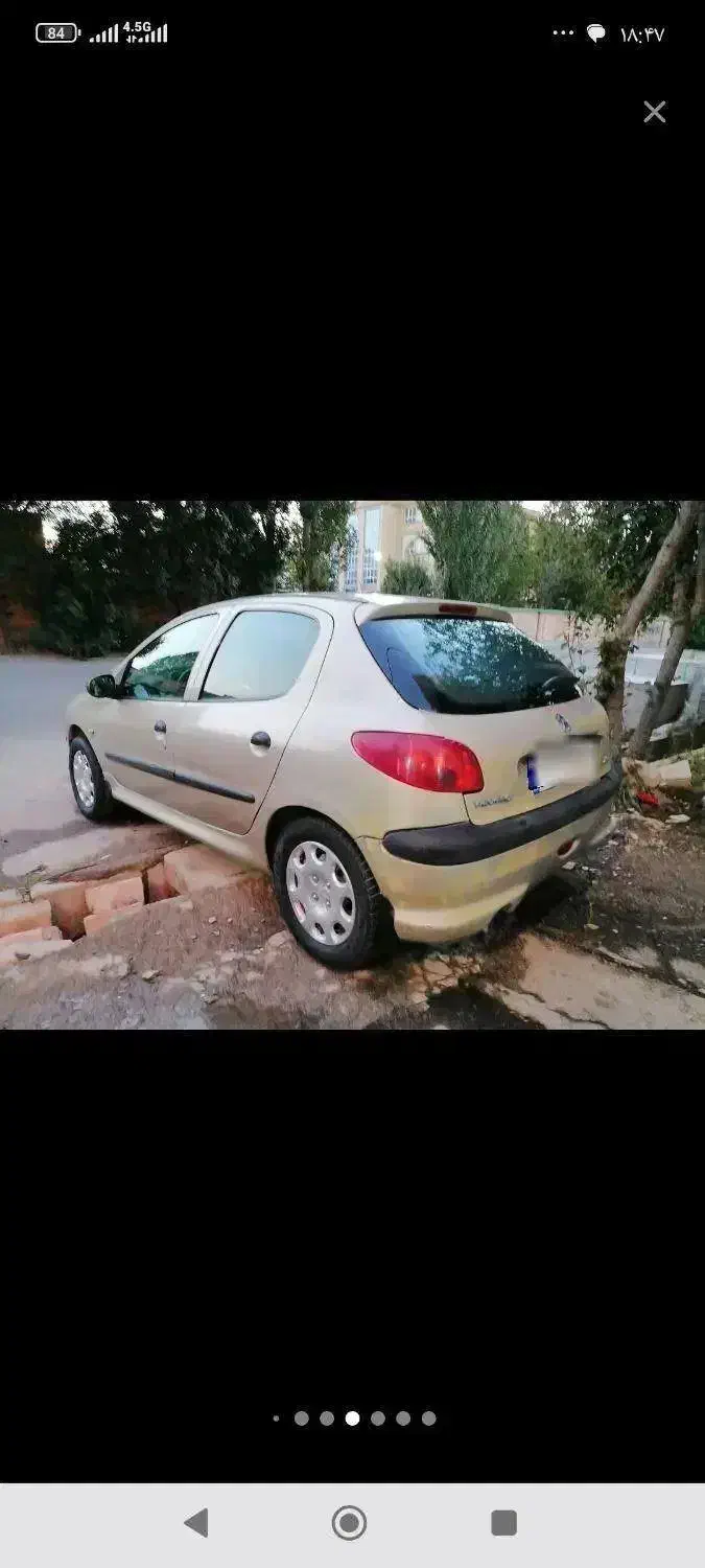 پژو 206 تیپ ۲، مدل ۱۳۸۴|خودرو سواری و وانت|اردبیل, |دیوار