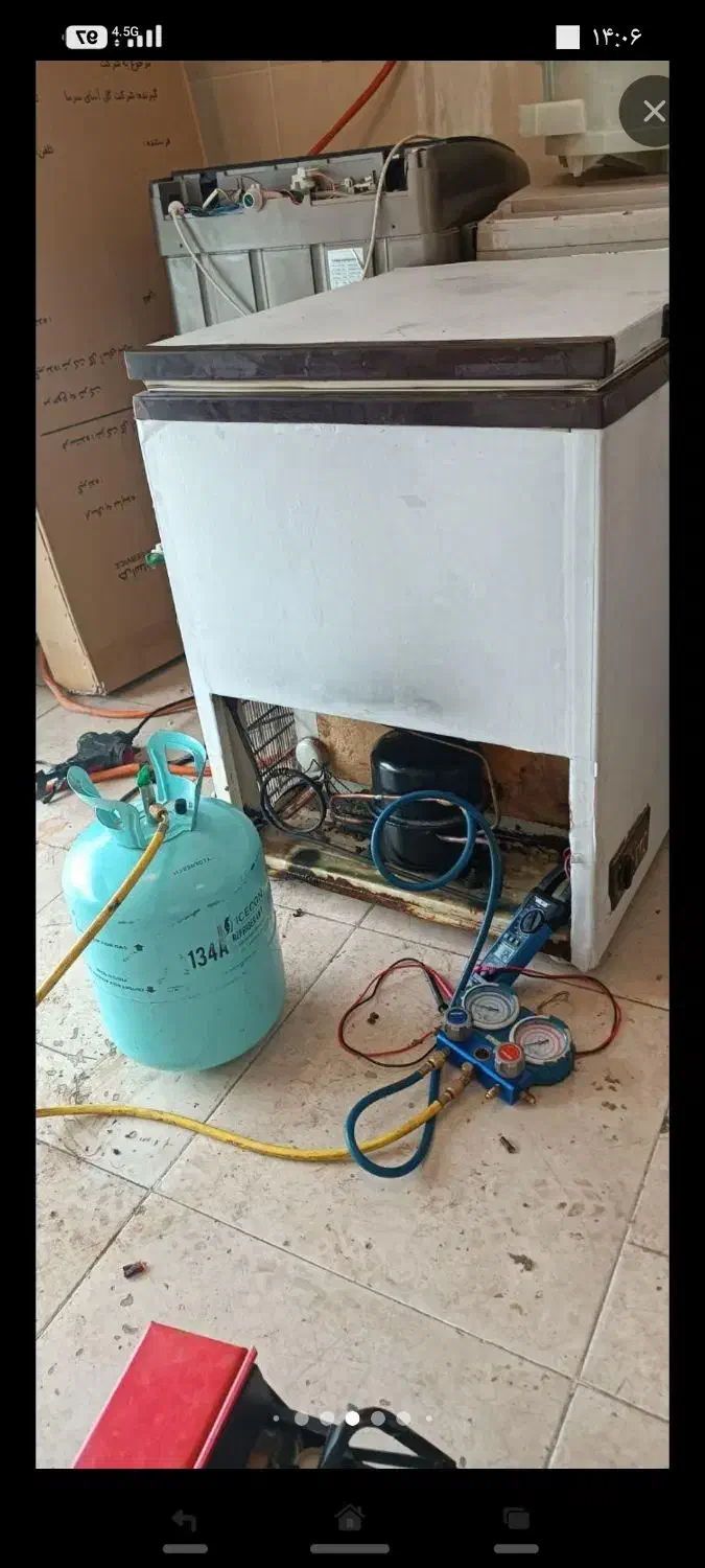 گازگیری تعمیرات تخصصی انواع یخچال وکولرشبانه روزی|خدمات پیشه و مهارت|خرمشهر, |دیوار