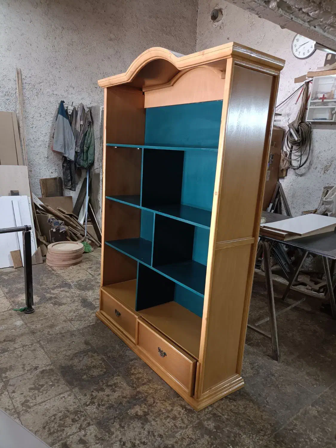 کتابخانه  تمام چوب و ام دی اف|کتابخانه، شلف، قفسه‌های دیواری|تهران, شادآباد|دیوار