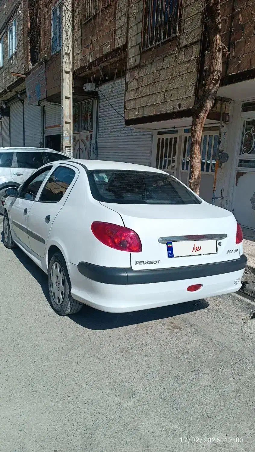 SD 206 مدل 94(v8)|خودرو سواری و وانت|چهارباغ, |دیوار