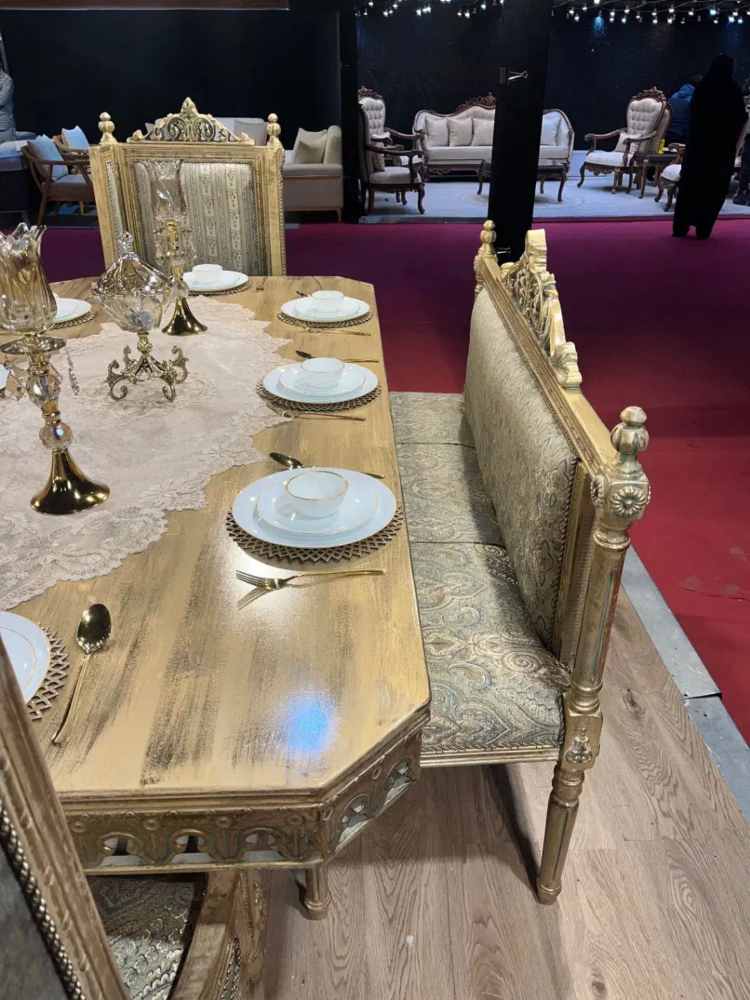 ست چوبی سلطنتی|مبلمان خانگی و میز عسلی|زنجان, |دیوار