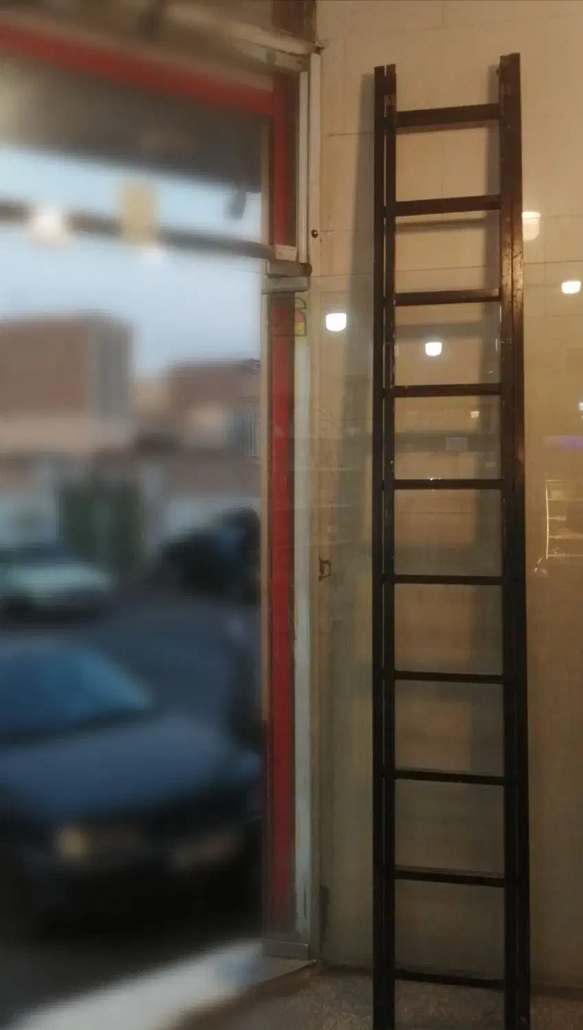 نردبان ریلی 4 متری آهنی|ابزارآلات|قم, مجیدیه|دیوار