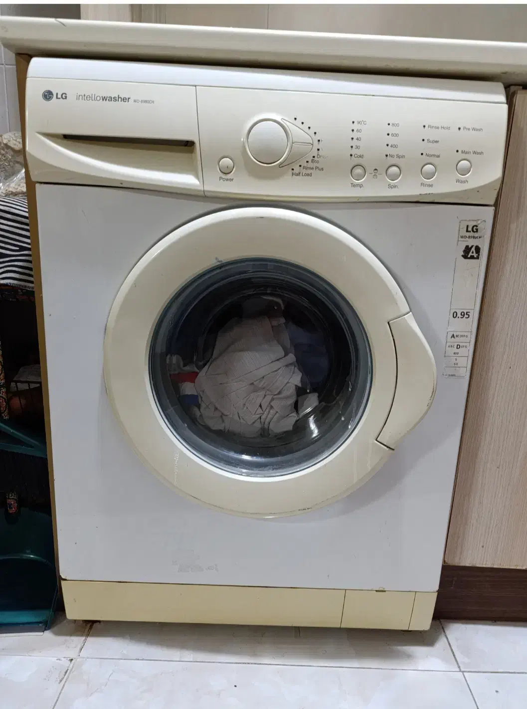 لباسشویی ال جی اصل کره|ماشین لباسشویی و خشک‌کن لباس|شیرود, |دیوار