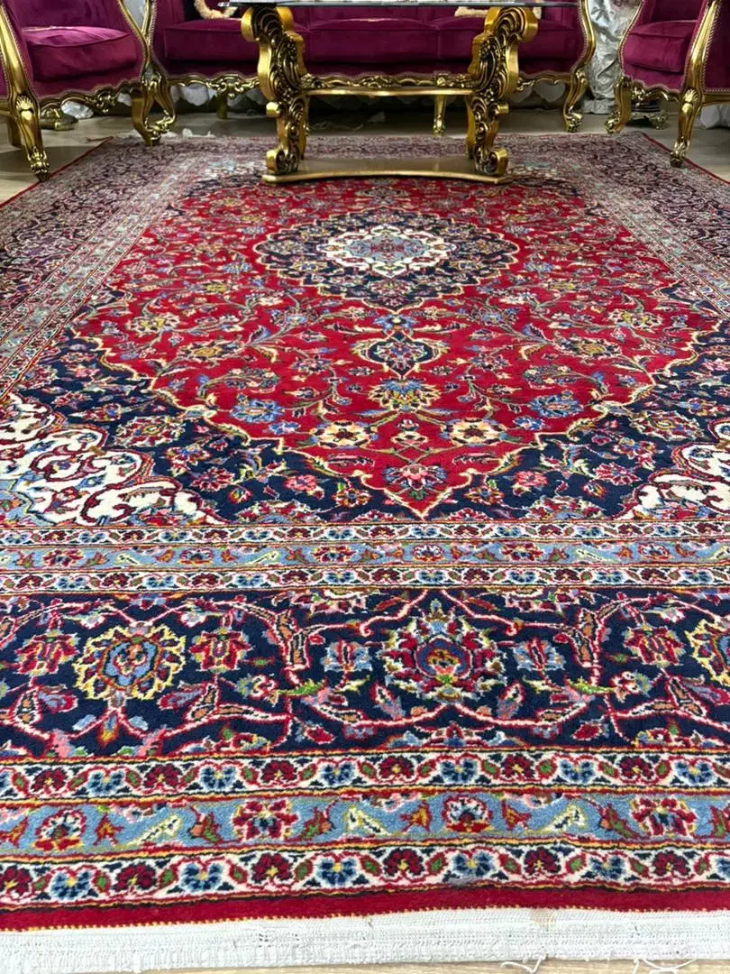 دوخته فرش دست بافت کاشان ۳۶ میلیون|فرش|تهران, خانی آباد نو شمالی|دیوار