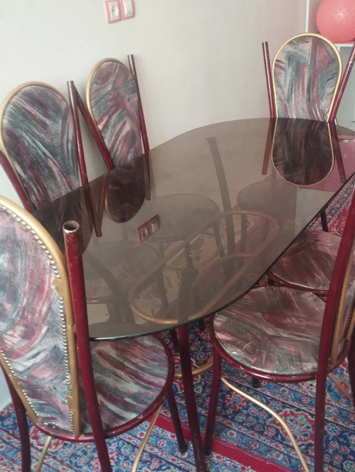 میز ناهار خوردی 6 نفره|میز و صندلی غذاخوری|بیرجند, |دیوار