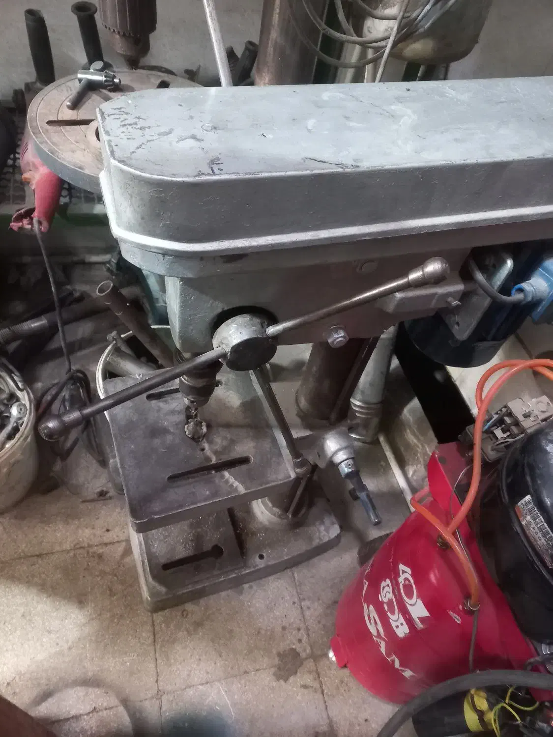 دلر ستونی ،بکس فشار قوی سنگ فرز دینام باسکول سنگی|ابزارآلات|قم, نخودی|دیوار