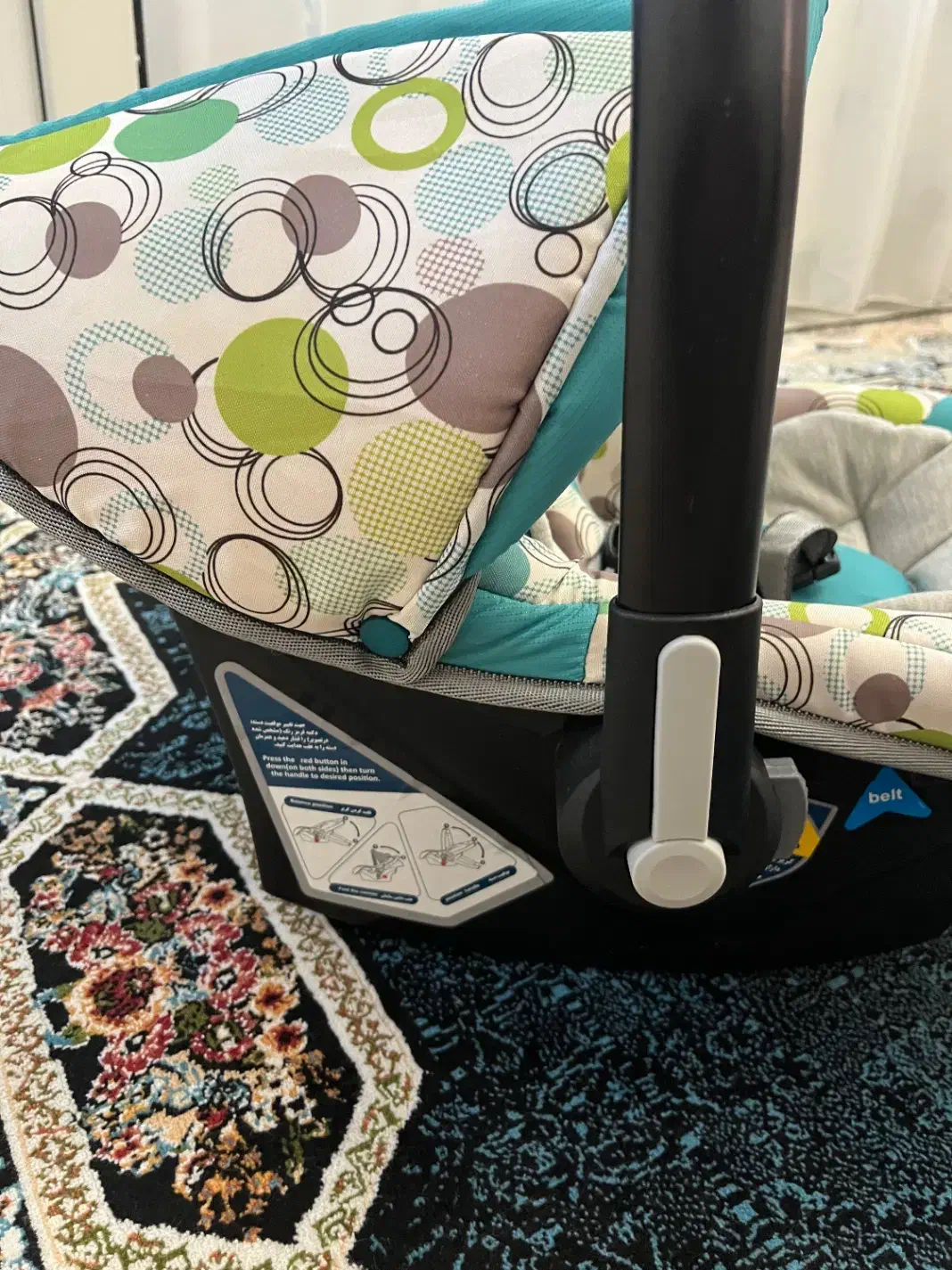 کریر نوزادی آکبند|کالسکه و لوازم جانبی|تبریز, |دیوار