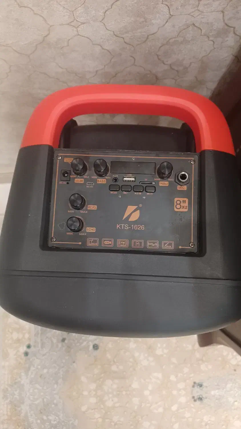 اسپیکر ۸ اینچ|پخشکننده همراه|اردبیل, |دیوار