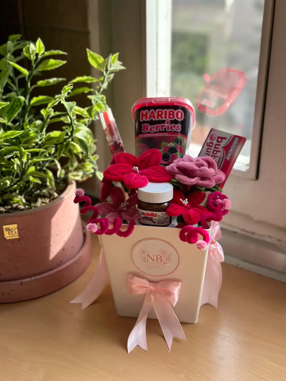 باکس صورتی ولنتاین|گل مصنوعی|تهران, تهرانپارس غربی|دیوار