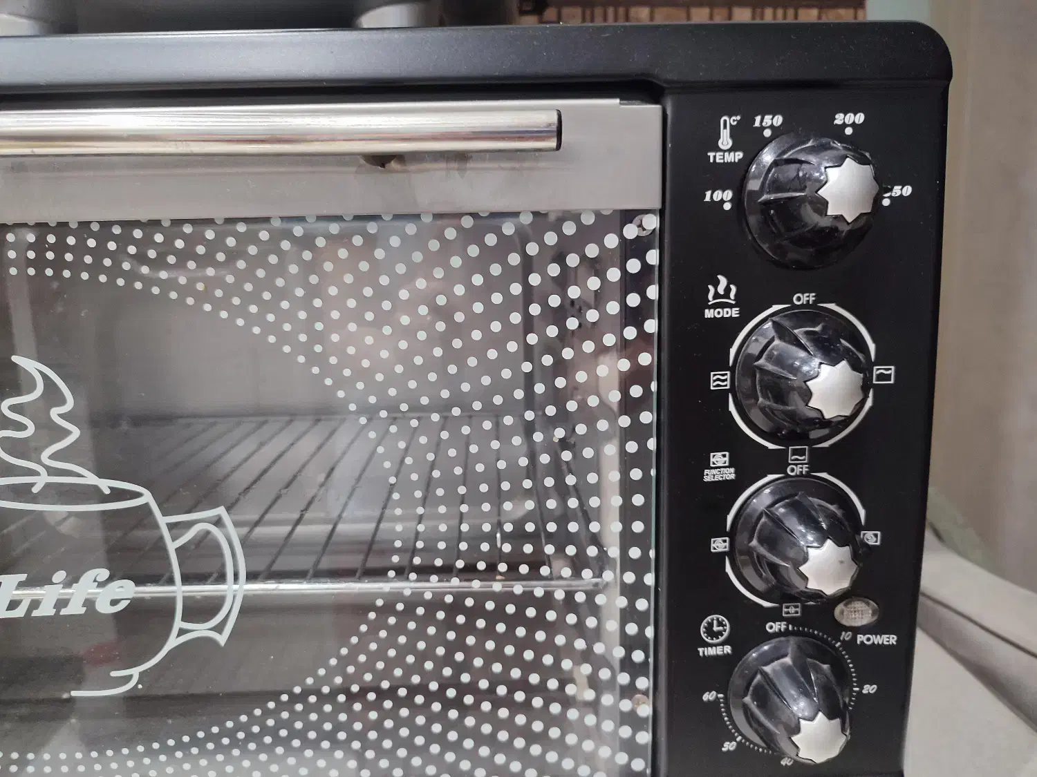 آون توستر نیو لایف ۵۵ لیتری کاملا سالم و تمیز|اجاق گاز و لوازم برقی پختوپز|تهران, علم و صنعت|دیوار