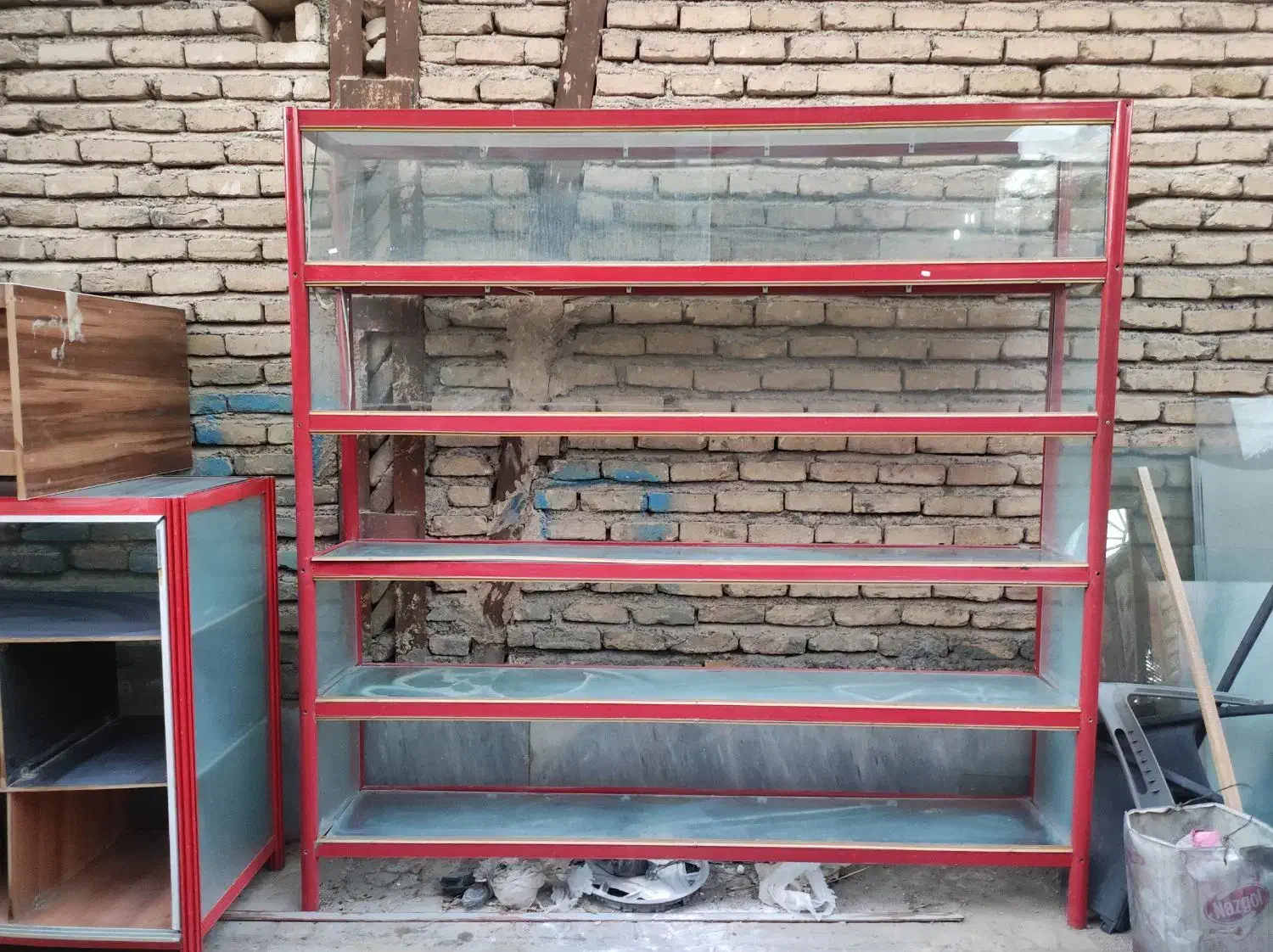 ویترین بزرگ و کوچک دو عدد|بوفه، ویترین، کنسول|کرمانشاه, |دیوار