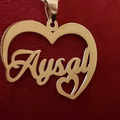 گردنبند اسم لاتین طلا از 900 sot|جواهرات|کرمان, |دیوار