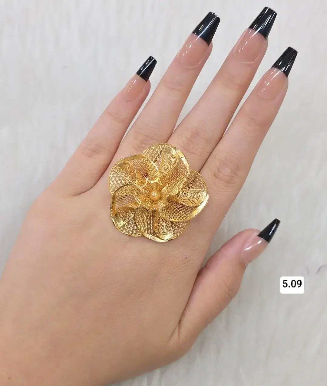 انگشتر نقره طرح فیوژن کاملا مشابه به طلا|جواهرات|شیراز, بعثت|دیوار