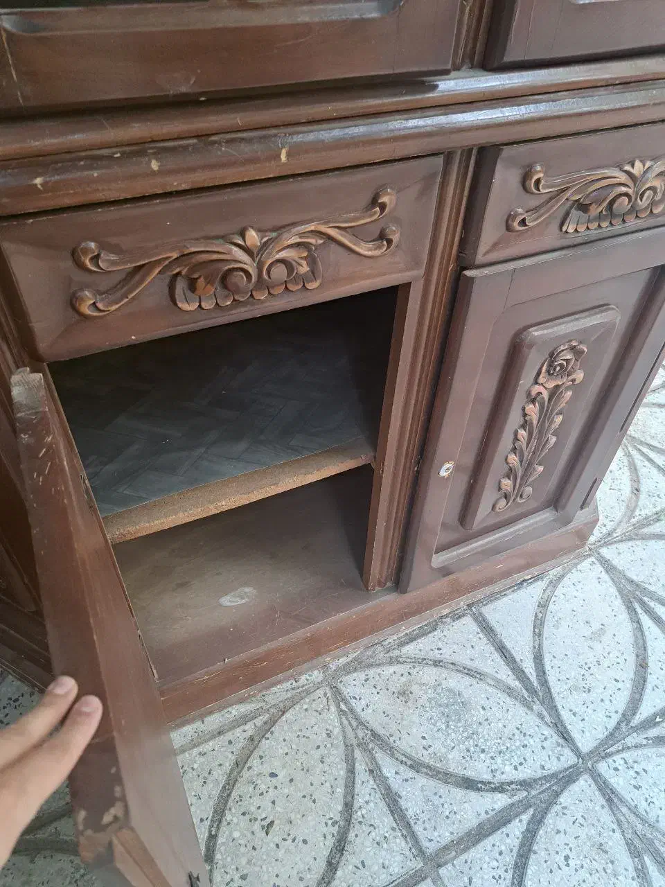 بوفه دوتکه|بوفه، ویترین، کنسول|اراک, |دیوار