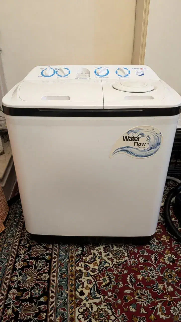 ماشین لباسشویی دوقلوی پاکشوما - ظرفیت ۹.۶ کیلوگرمی|ماشین لباسشویی و خشککن لباس|تهران, تهرانپارس جنوبی|دیوار