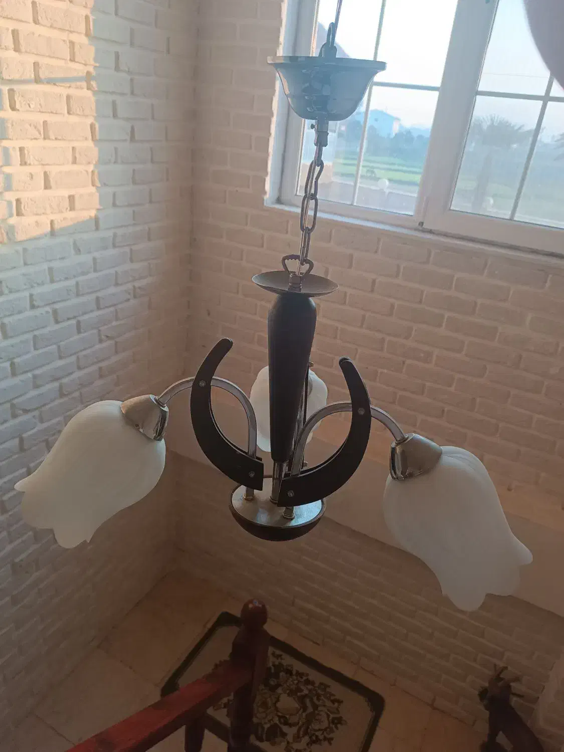 لوستر|لوستر و چراغ آویز|رامسر, |دیوار