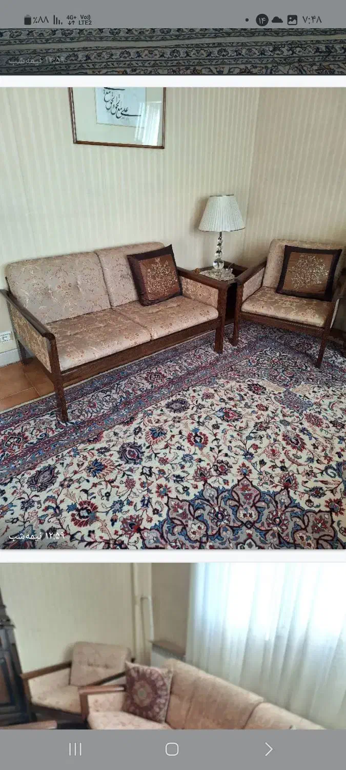 مبلمان چوبکده و میز ناهار خوری ۸ نفره|مبلمان خانگی و میز عسلی|تهران, پردیسان|دیوار