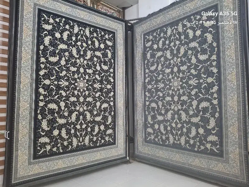 فرش اهورا ۱۵۰۰شانه ۳۶۰۰تراکم|فرش|شیراز, ریشمک|دیوار