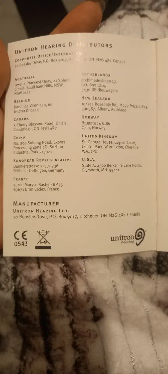 سمعک unitron|صوتی و تصویری|تهران, شهرک فردوس (حسینی)|دیوار