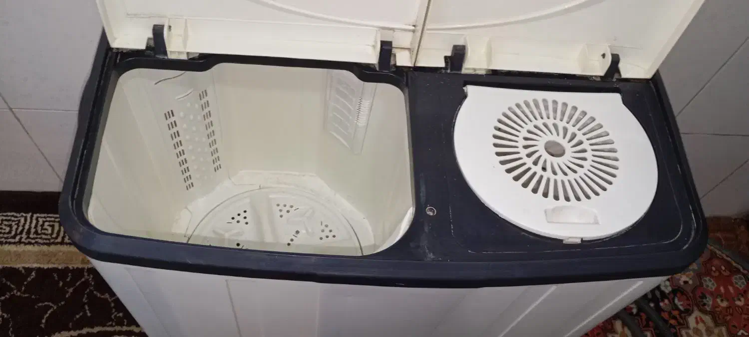 ماشین لباسشویی دوقلو ناسیونال|ماشین لباسشویی و خشککن لباس|پاکدشت, حصار امیر|دیوار