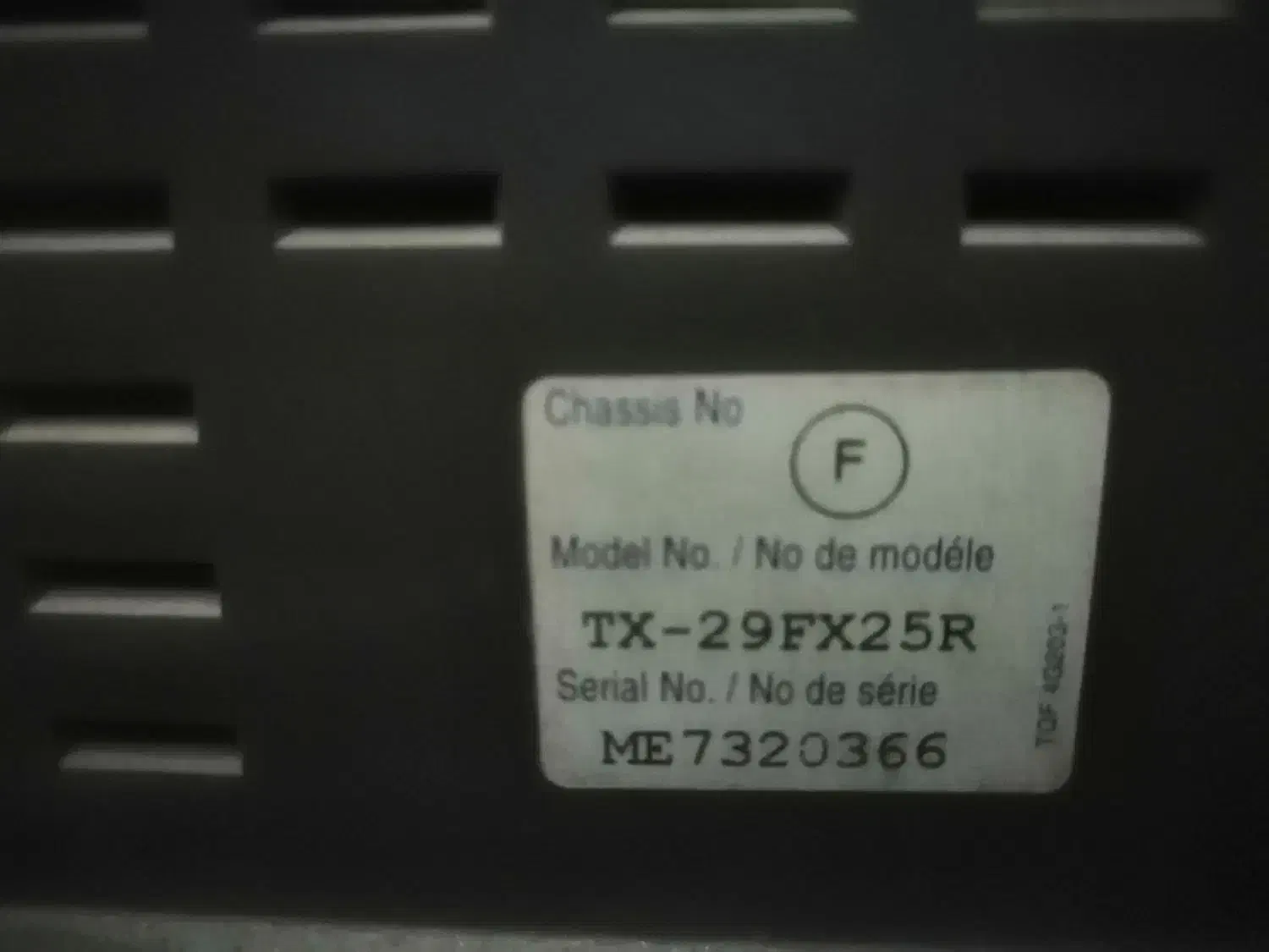 تلویزیون پاناسونیک 29اینچ درحدنو|تلویزیون و پروژکتور|قم, بنیاد|دیوار