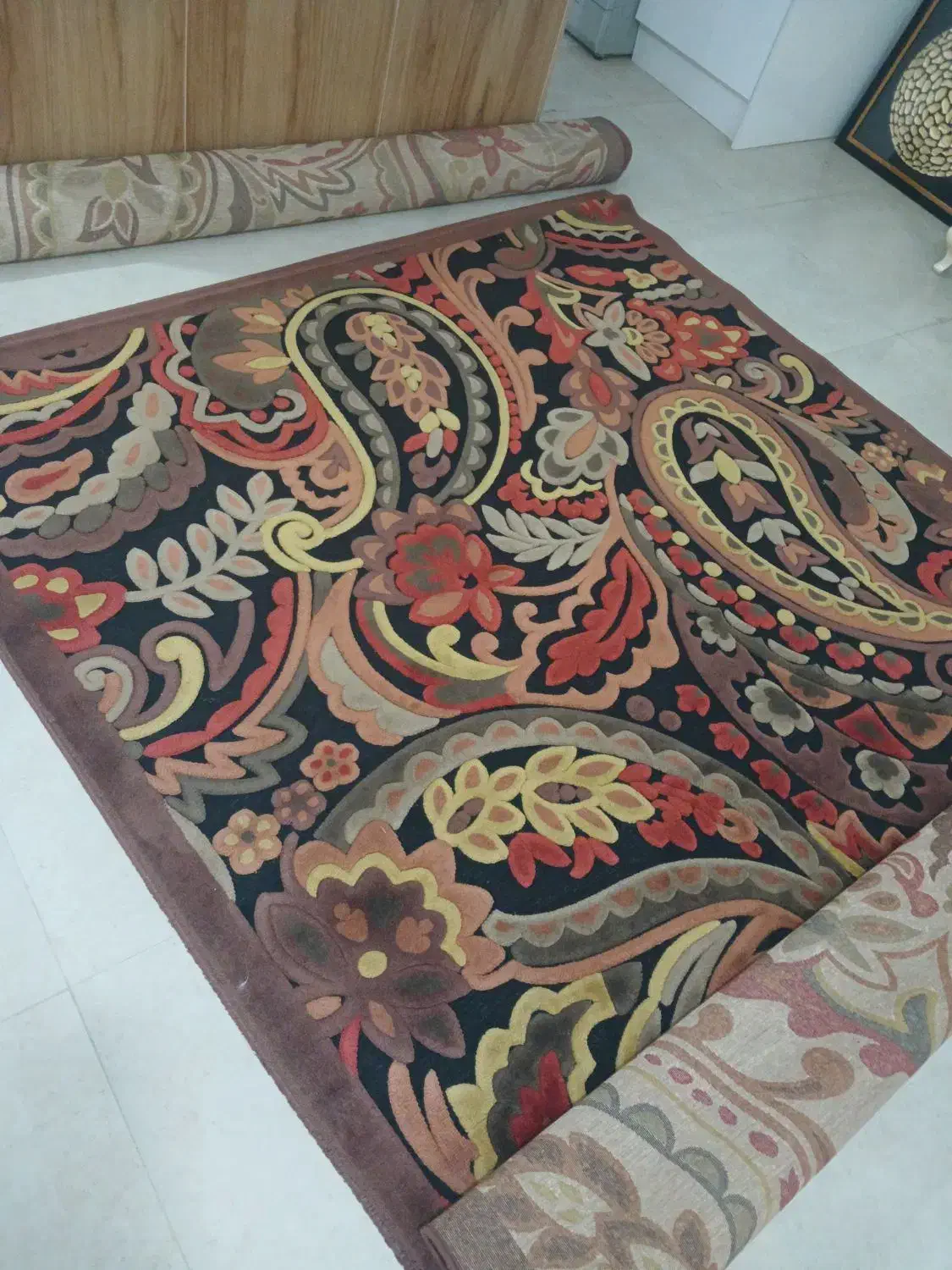 فرش|فرش|علیآباد کتول, |دیوار