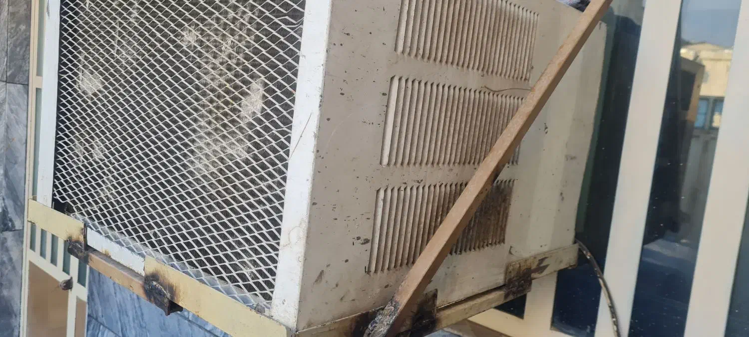 کولرگازی پشت پنجره|کولر گازی و فنکوئل|خرمآباد, |دیوار