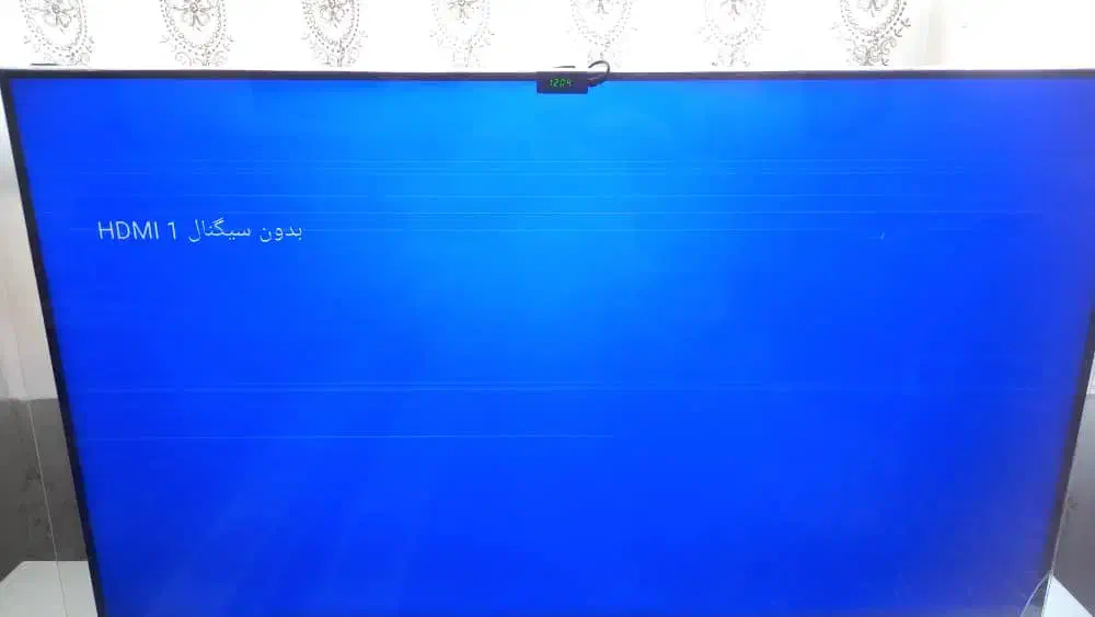 تلوزیون ۵۰اینچ با صفحه محافظ|تلویزیون و پروژکتور|مهران (ایلام), |دیوار