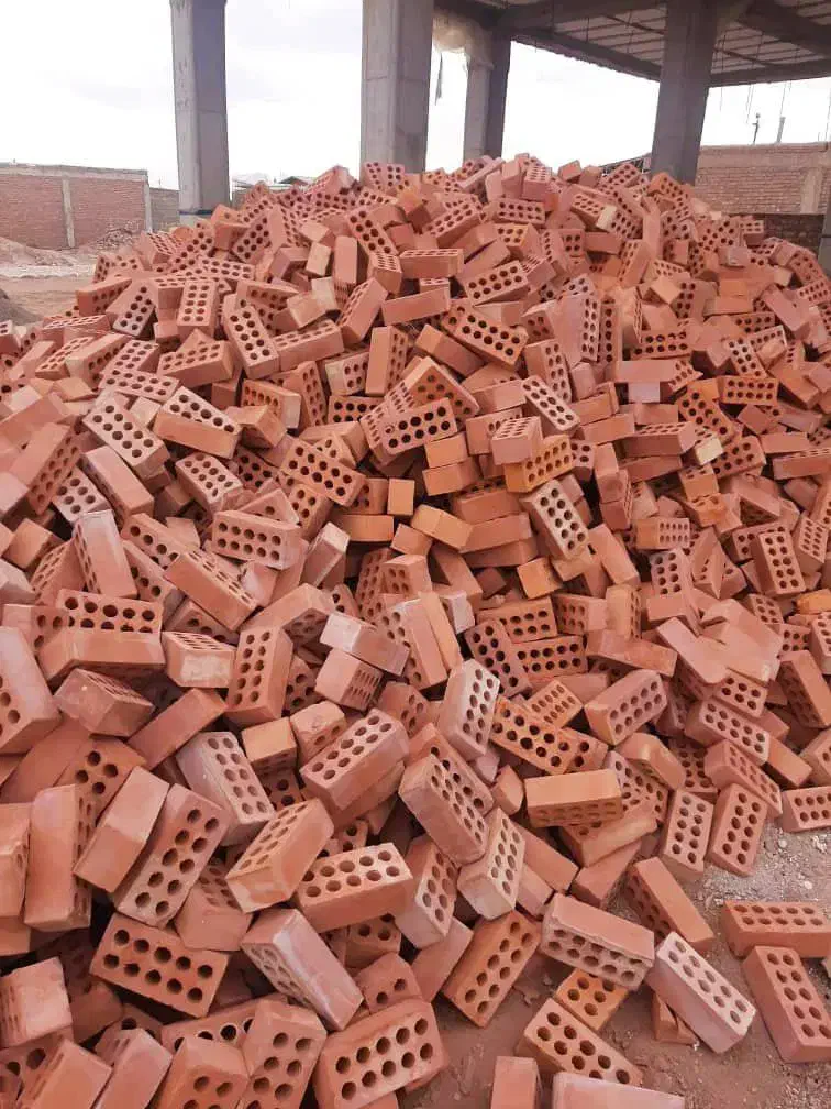 آجر سفال زرد و قرمز|عمدهفروشی|شهر بابک, |دیوار