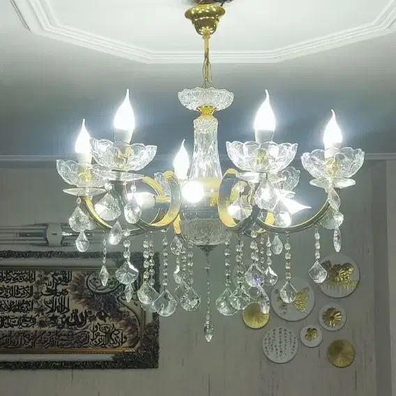 لوستر|لوستر و چراغ آویز|خرمآباد, |دیوار