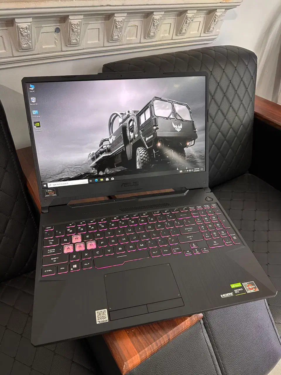 Asus gaming fa506 گیمینگ پشت ویترینی اروپایی|رایانه همراه|رشت, پیرسرا|دیوار