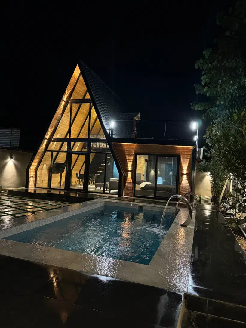 کلبه سوئدی اروس مستقیم از مالک|اجارهٔ کوتاهمدت آپارتمان و سوئیت|بندر انزلی, چهارفریضه|دیوار