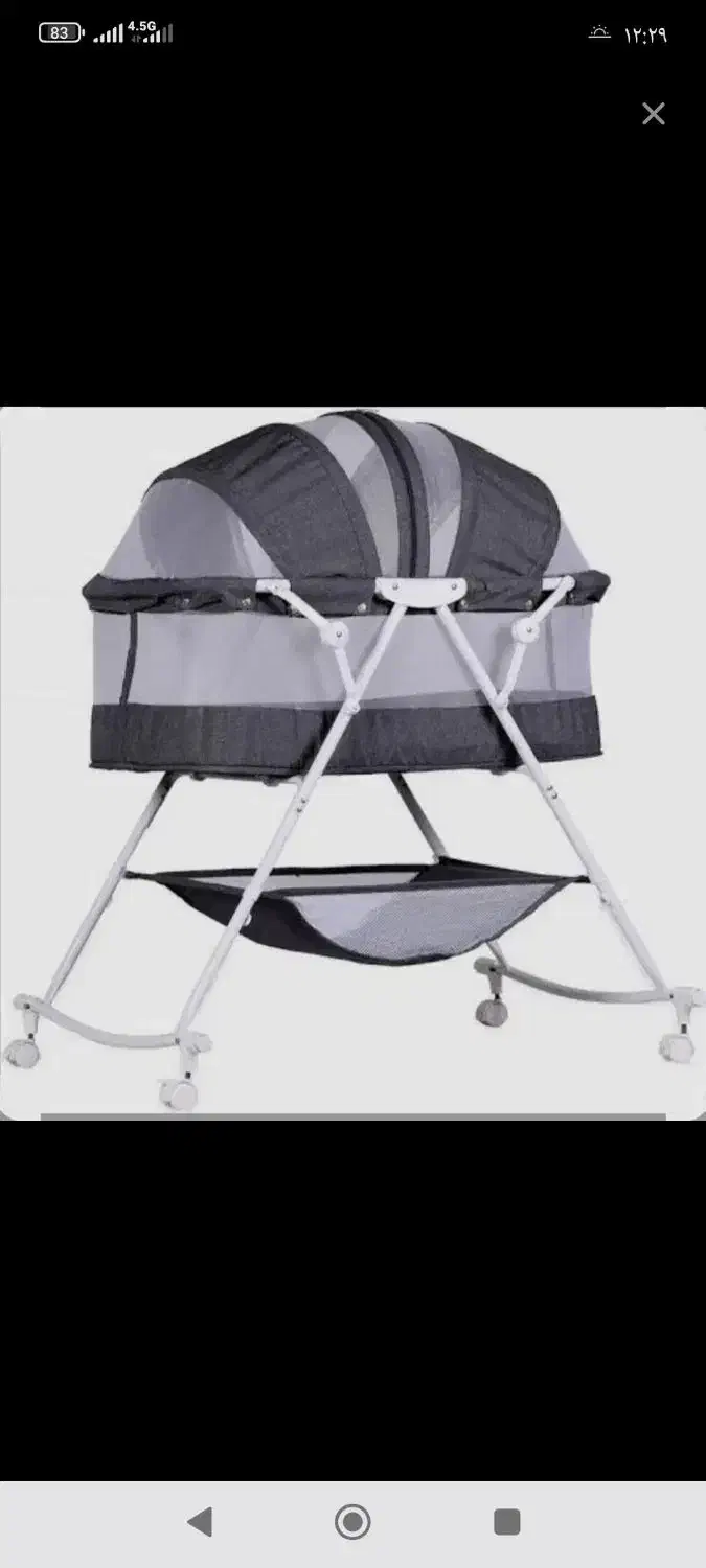 گهواره کودک و تشک گارد دار|اسباب و اثاث بچه|محمدیه-قزوین, |دیوار