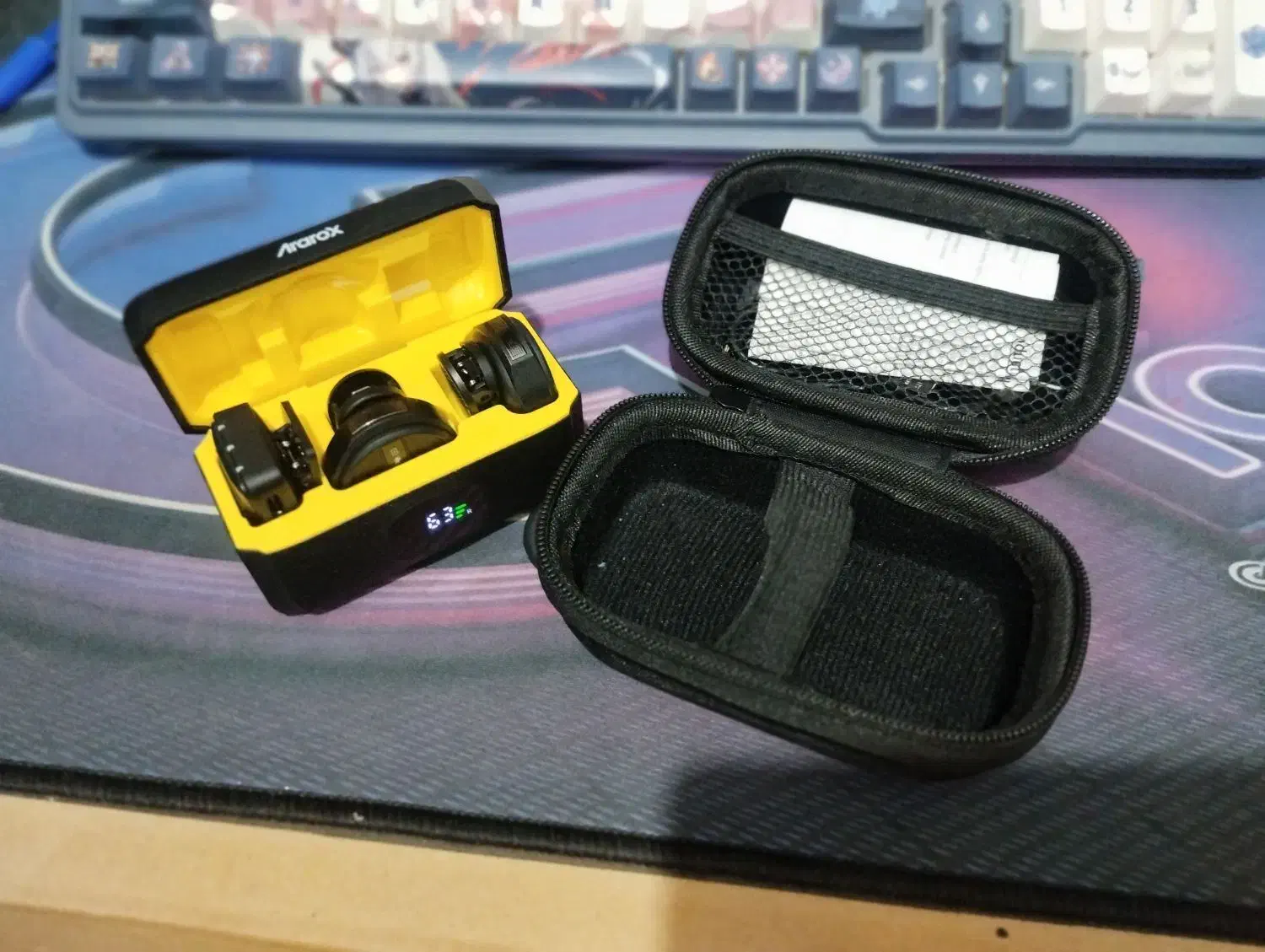 میکروفون یقه‌ای Ararox M1 Dual|صوتی و تصویری|قم, شهر قائم|دیوار