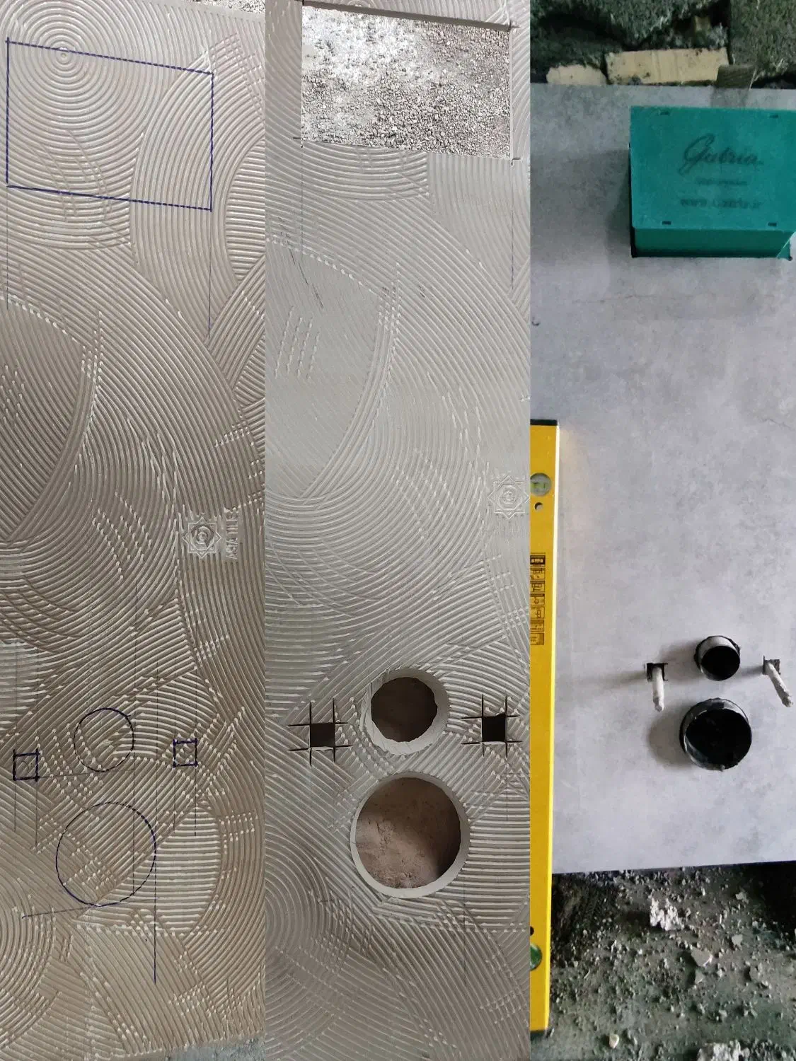 کاشی کاری و پله گذاری با اکیپ کامل|خدمات پیشه و مهارت|رامسر, |دیوار