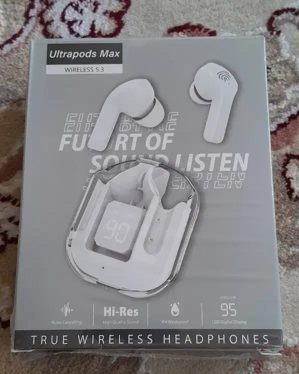 ایرپاد ultrapodsmax ورژن۵.۳ نویز کنسلیشن دار|لوازم جانبی موبایل و تبلت|اردبیل, |دیوار