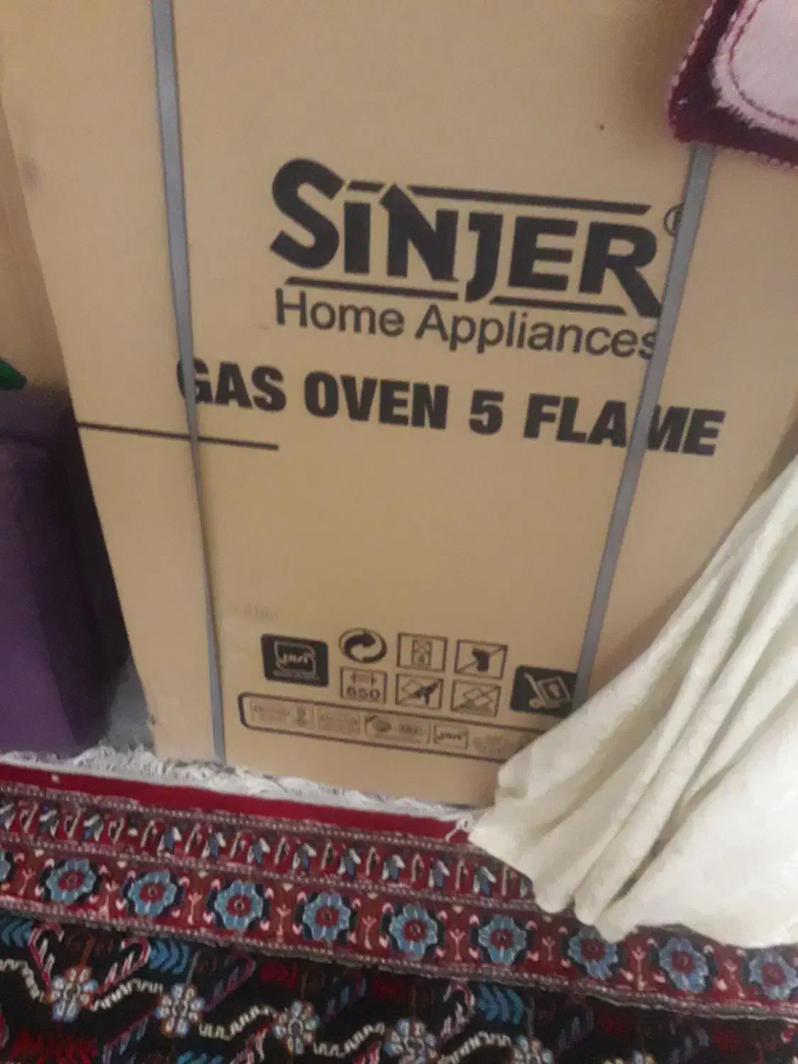 فر گاز سینجر ۵ شعله ترموکوپل دار پلمپ تو کارتن|اجاق گاز و لوازم برقی پختوپز|بروجرد, |دیوار