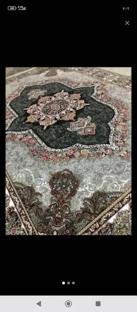 دوتخته فرش ۱۲ متری نو نو اکیند ۷۰۰ شانه رنگ توسی|فرش|کرج, باغستان|دیوار