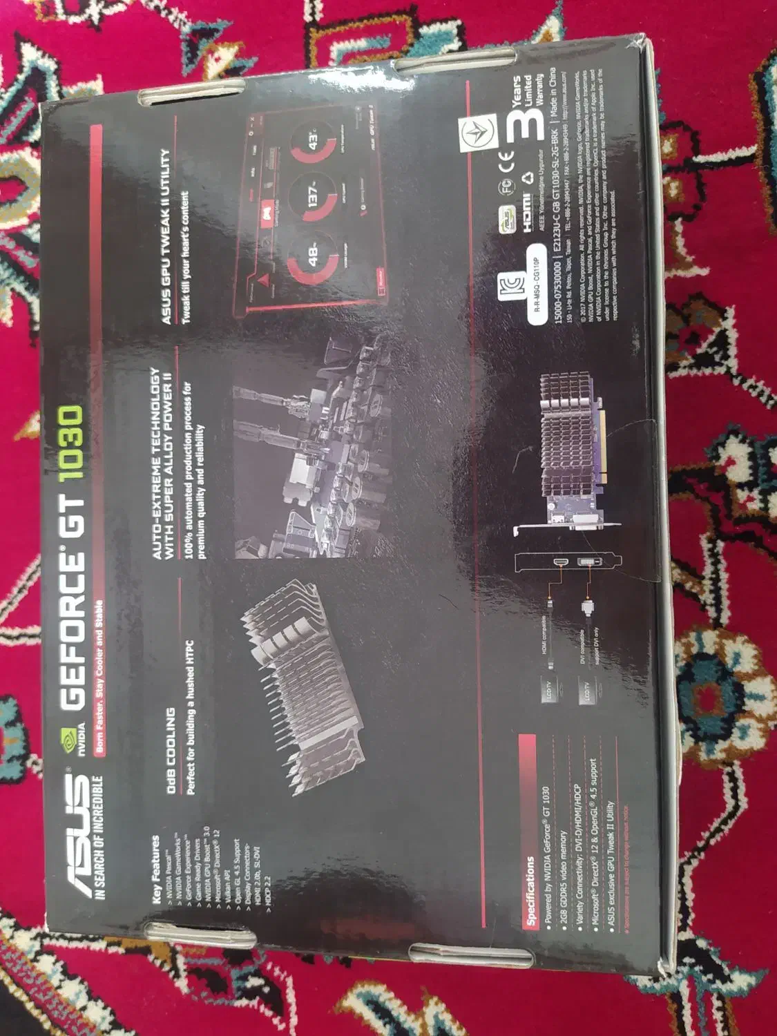 GT 1030 2gb gddr5|قطعات و لوازم جانبی رایانه|همدان, |دیوار