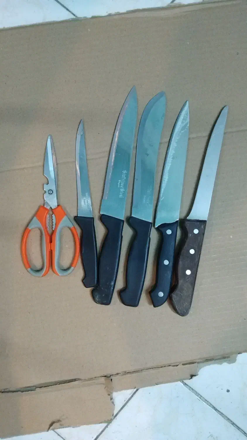 چاقو|ظروف پختوپز|مشکیندشت, |دیوار